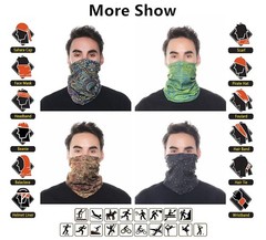 Headwear Head Wrap Sport Headband Sweatband 220 Patterns Magic Scarf 12PCS & …