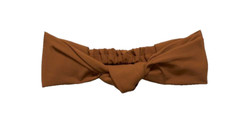 Lululemon Athletic Knot Stoping Headband Running Workout Butter Nut Brown NWT
