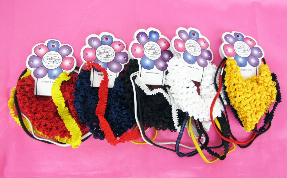 WHOLESALE LOT OF 12 SET — “4PCS” GIRL’S HAIRBAND ,HEADWRAP SETS — HA2254A
