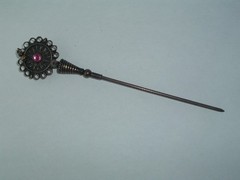 VINTAGE METAL HAIR STICK HAIR ACCESSORY
