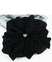 Large Chiffon Voluminous Scrunchie Women Fashion Hair Tie Hijab Accessory