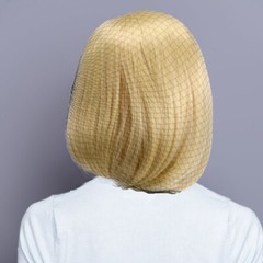 100PCS Invisible Hair Net Black Mesh Hairnet Hair Net for Men Adults Women