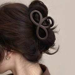 QIRUIRED 6 PCS Hair Clips for Thick 1 Count (Pack of 6), Black, White, Brown