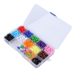Hair Beads Bright Colors Light Weight Fashionable Trendy Hairstyle Accessories