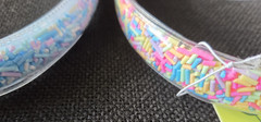 Beaded Candy Hairbands Girls Hair Set/4 Pink Purple Blue Multicolor School Thin