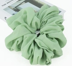 Large Chiffon Voluminous Scrunchie Women Fashion Hair Tie Hijab Accessory