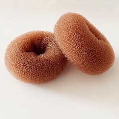 SQULIGT Pack of 2 Medium Hair Bun Maker, Donut Set 1 Count (Pack 2)