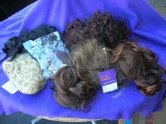 WIGS THEATER COSPLAY Hair accessories GRAB BAG new costume live roleplay