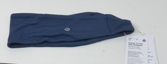 Lululemon License to Train Wide Headband Blue Twill