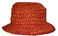 Wildfire (Hat designed and handmade) by Glover Girl Designs
