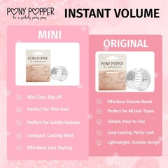 Mini Clip – High Ponytail Holder for Volume & Lift – Versatile for All Hair T…