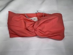 NWT Lululemon Ribbed Nulu Twist-Front Headband RPCR Raspberry Cream