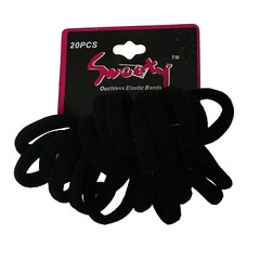 [SWEETY] 120 PCS Small Ponytail Hair Holder Scrunchies Elastic Ties
