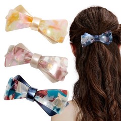 Mistofu Women’s Hair Barrettes 1 Count (Pack of 3), Butterfly Multicolor 1