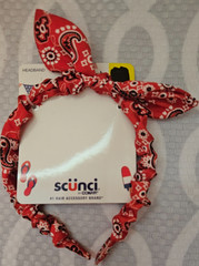 Patriotic Red White & Blue Scunci Headband 4th Of July Party Hair Accessories
