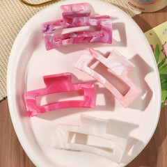 7 Pcs Big Hair Claw Clips 3.4″ Non-Slip Big Square Matte for Women Girls, Strong