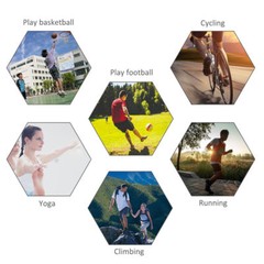 Elastic Headband Fitness Sweatband Men Women Outdoor Running Sport Wide Hairband
