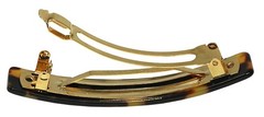 French Amie Bar Medium Handmade Tokyo Celluloid Acetate Hair Clip Barrette