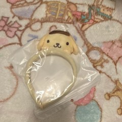 Cartoon Dog Headband, Beige Plastic, Solid, Women Teens Unisex Casual