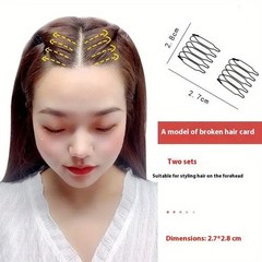 1PC Invisible Hair Styling Tool Adult Kids Fixer Hair Clip Comb Fringe