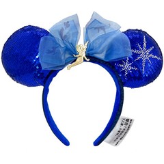 Disney- Parks Peter Pan’s Flight Main Attraction Tinkerbell Minnie Ears Headband