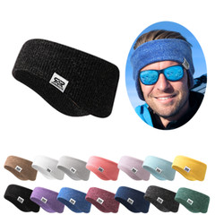 Stretchy Winter Running Sweatbands Ear Warmers Running Ear Muffs for Women Men