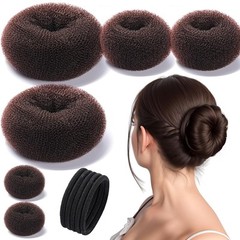 Teenitor Donut Hair Bun Maker Set, Shaper Set with Large, Medium,…