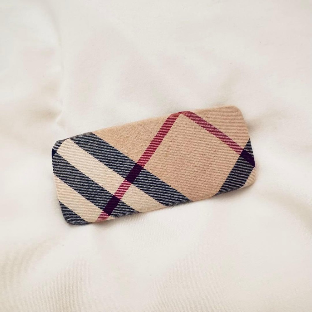 Burberry Plaid Barrette
