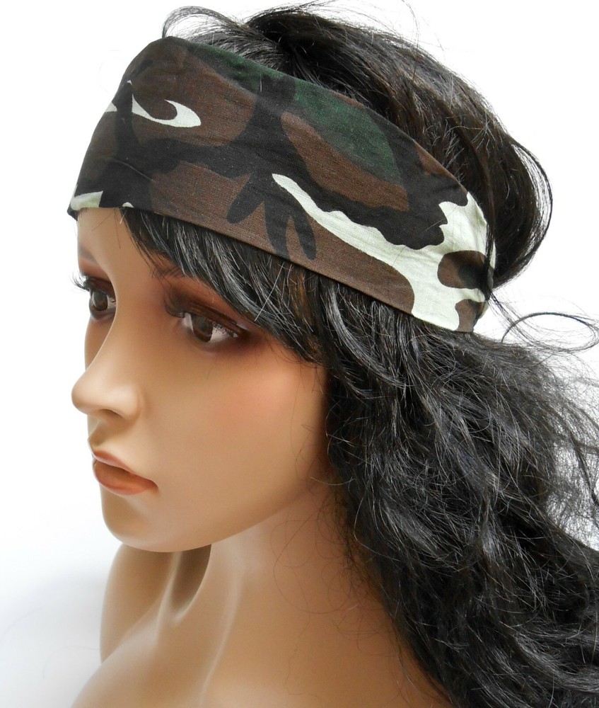 3 Unisex Headbands 100% Cotton Fashion Sports Yoga USA Seller