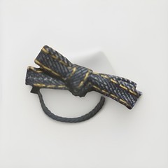 JustMyDress Denim Hair Scrunchies Tie Hair Ring Loop Rope Ponytail Holders