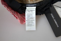 DOLCE & GABBANA Diadem Black Viscose White Hair Parrucchiera Headband 1500usd