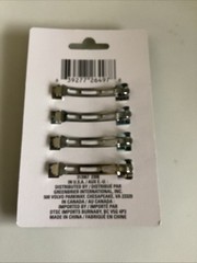 Classics Barrettes Pack 4 Piece Hair Women’s Or Girl’s Barrette Multicolor New