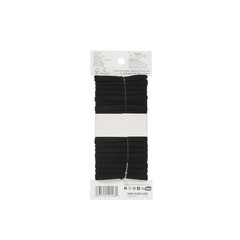 (2 pack) Scunci No Damage Hosiery Ponytail Hair Ties, Black, 20 Count — NEW