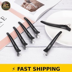 AIMIKE 6pcs Non-Slip Hair Clips – Black Duck Billed Styling Clips