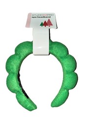Conair Spa Makeup and Face Washing Headband, Pink Bubble Design, 1 Count Green