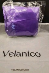 Velanico Sleeping Hair Bonnet Purple Night Cap