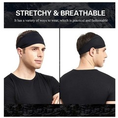 Sports Headband Sweatband Men Women Gym Running Yoga Quick Dry Hair Band