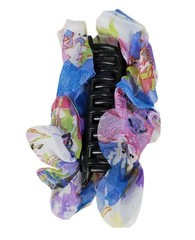 6 pcs Hair Clip for Women Girl Jaws Claw Clip with Flower Crystal Gem Stones