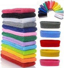 Yeshan 12 Packs Wicking Stretchy Athletic Sweatband/Sport Headbands/Head wrap…