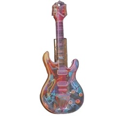 Realistic Guitar Hair Clip Light weight Fashionable Hair Pin Delicate Hairpin