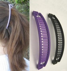 LOT OF 3 CLIPS–6″ LONG BANANA HAIR CLIP HAIR CLAWS,HAIR ACCESSORIES,PLASTIC-