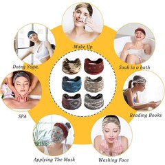 Hoojoot 6 Pack Boho Style Women’s Headbands, Non 1 Count (Pack of 6), Type 7