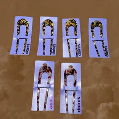 CLAIRE’S Gold Brown Red White Hair Clip Pin Barrette Pic LOT OF 6