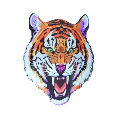 Novelty Tiger Claw Clip,Acrylic Clip for 1 Count (Pack of 1),