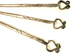 Authentic African (Crafted Iron) Hair Braiding Tool – Hausa Tool (Pack of 2)
