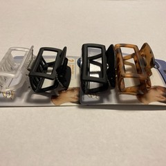 Goody 2 Open Rectangular Fashion Plastic Claw Clips (2 Diff Sets) 2001 New G46