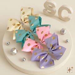 Wholesale 20 pcs 6.5″ Girls’ Jumbo Grosgrain Bow Hair Clips – FINAL BATCH