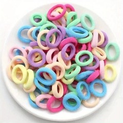 200 PCS Elastic Hair Ties Band Rope Ponytail Scrunchies Hair Holder for Girls