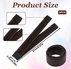cobee 3 Pcs Bun Makers for Women’s Hair, Ballet Bun Kit Donut Bun Maker Accessor