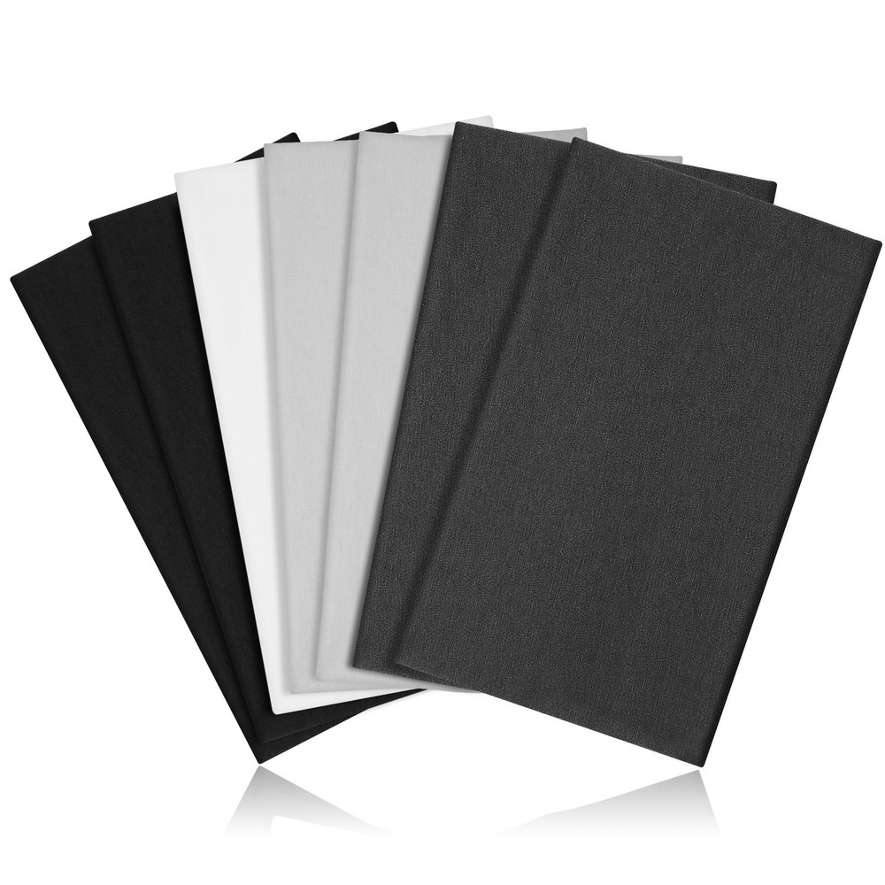 7 PCS Wide Cloth Hair Bands Workout Yoga Skincare Daily Wear Soft Stretchy